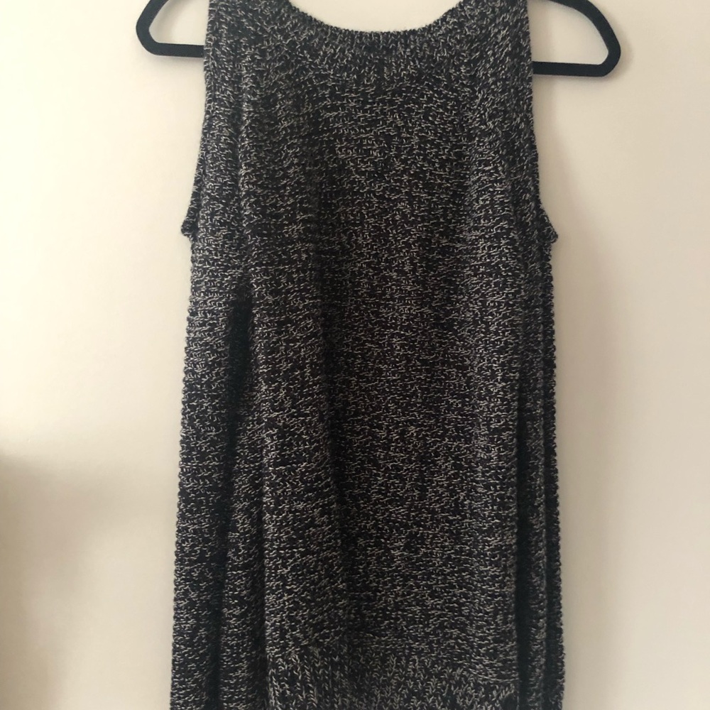 Shoulder Cut Out Sweater